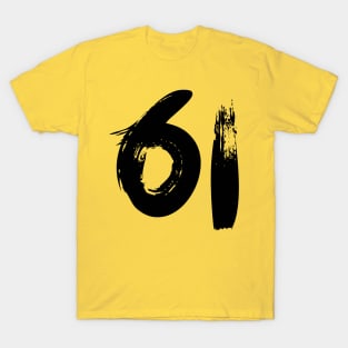 Number 61 T-Shirt